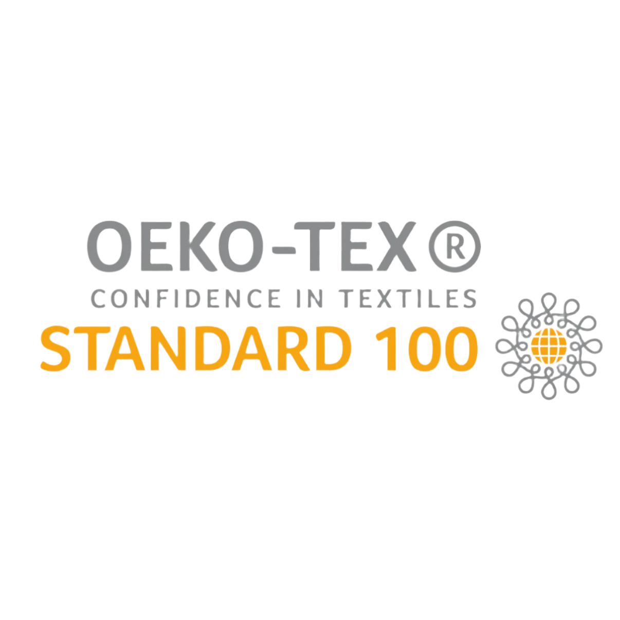 Oeko-Tex Standard 100 logo on a white background