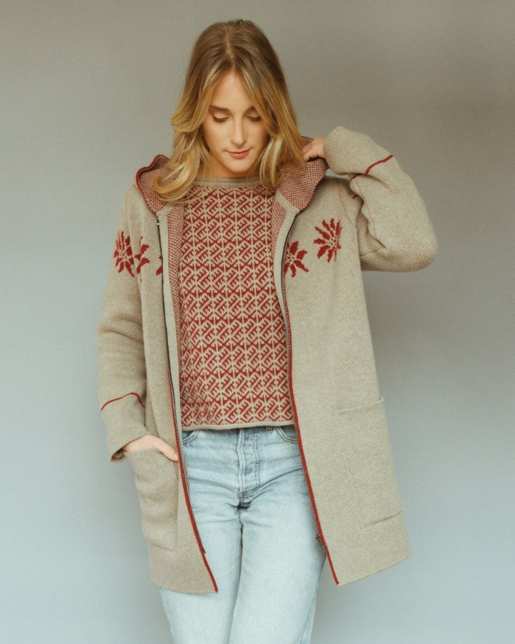 D004 KRISTIN - Cima BiancaMerinoWool#MerinoKnitwear#OutdoorKnitWear