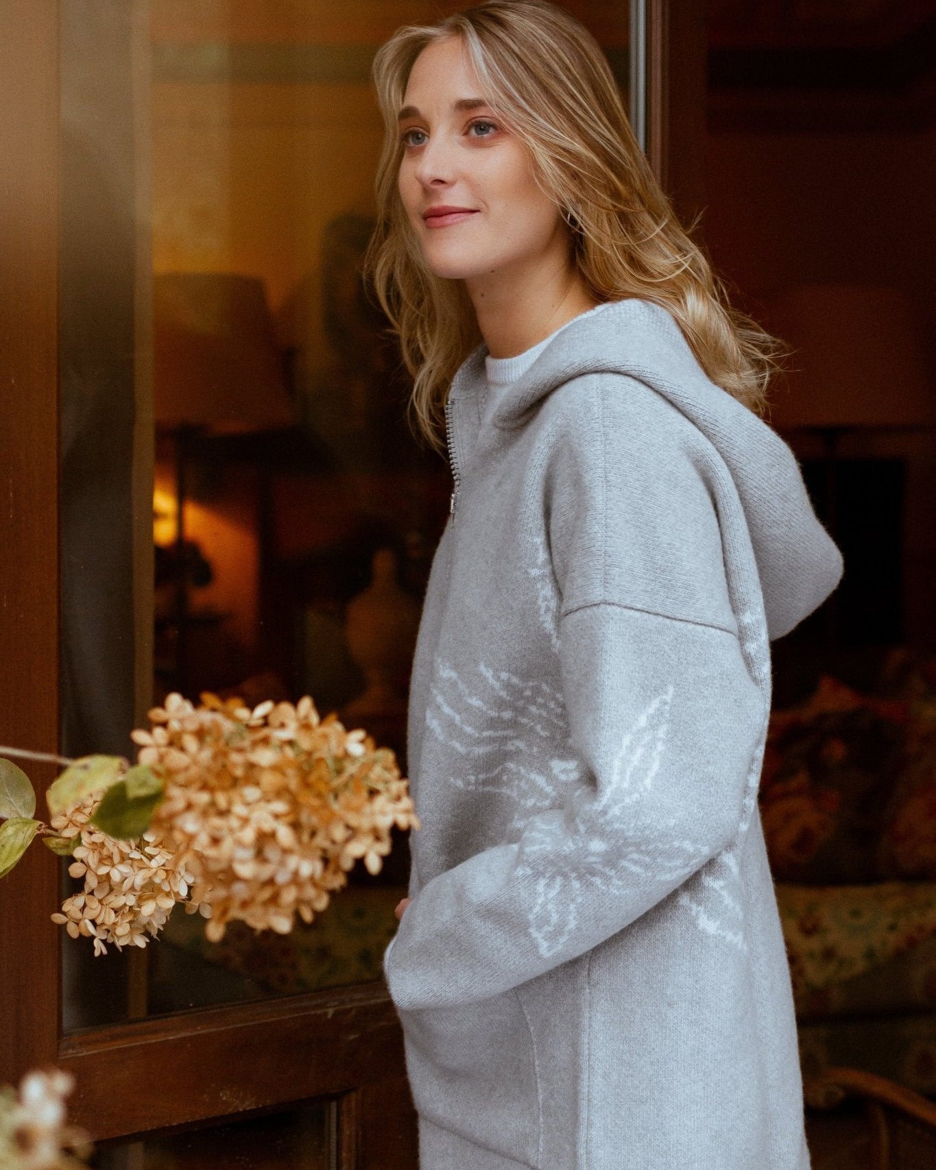 D003 KATE - Cima BiancaMerinoWool#MerinoKnitwear#OutdoorKnitWear