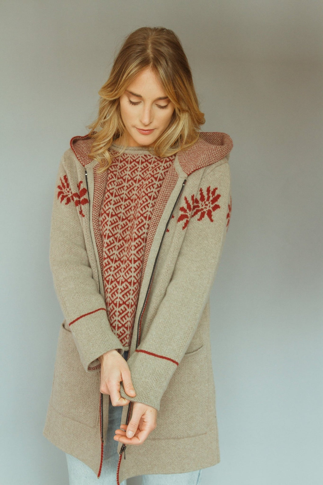 D004 KRISTIN - Cima BiancaMerinoWool#MerinoKnitwear#OutdoorKnitWear