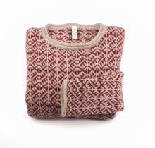 Load image into Gallery viewer, D010 ADELE - Cima BiancaMerinoWool#MerinoKnitwear#OutdoorKnitWear
