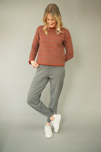 D010 ADELE - Cima BiancaMerinoWool#MerinoKnitwear#OutdoorKnitWear