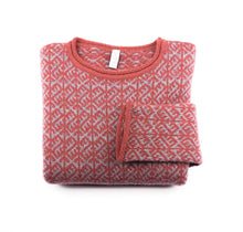 Load image into Gallery viewer, D010 ADELE - Cima BiancaMerinoWool#MerinoKnitwear#OutdoorKnitWear
