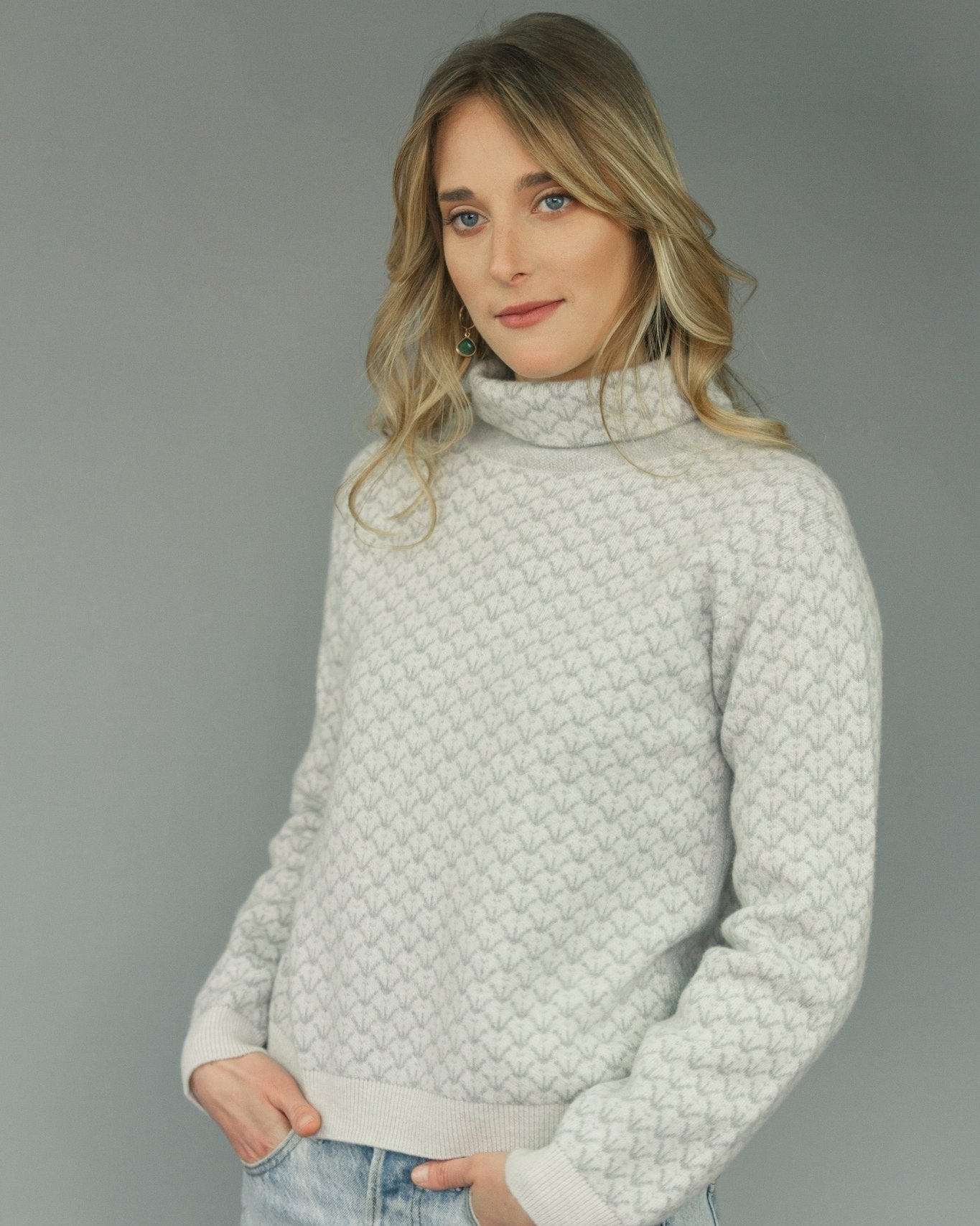 D011 AGNESE - Cima BiancaMerinoWool#MerinoKnitwear#OutdoorKnitWear
