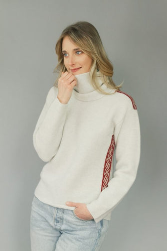 D012 ANNIKA - Cima BiancaMerinoWool#MerinoKnitwear#OutdoorKnitWear
