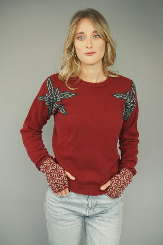 D020 ELISA - Cima BiancaMerinoWool#MerinoKnitwear#OutdoorKnitWear