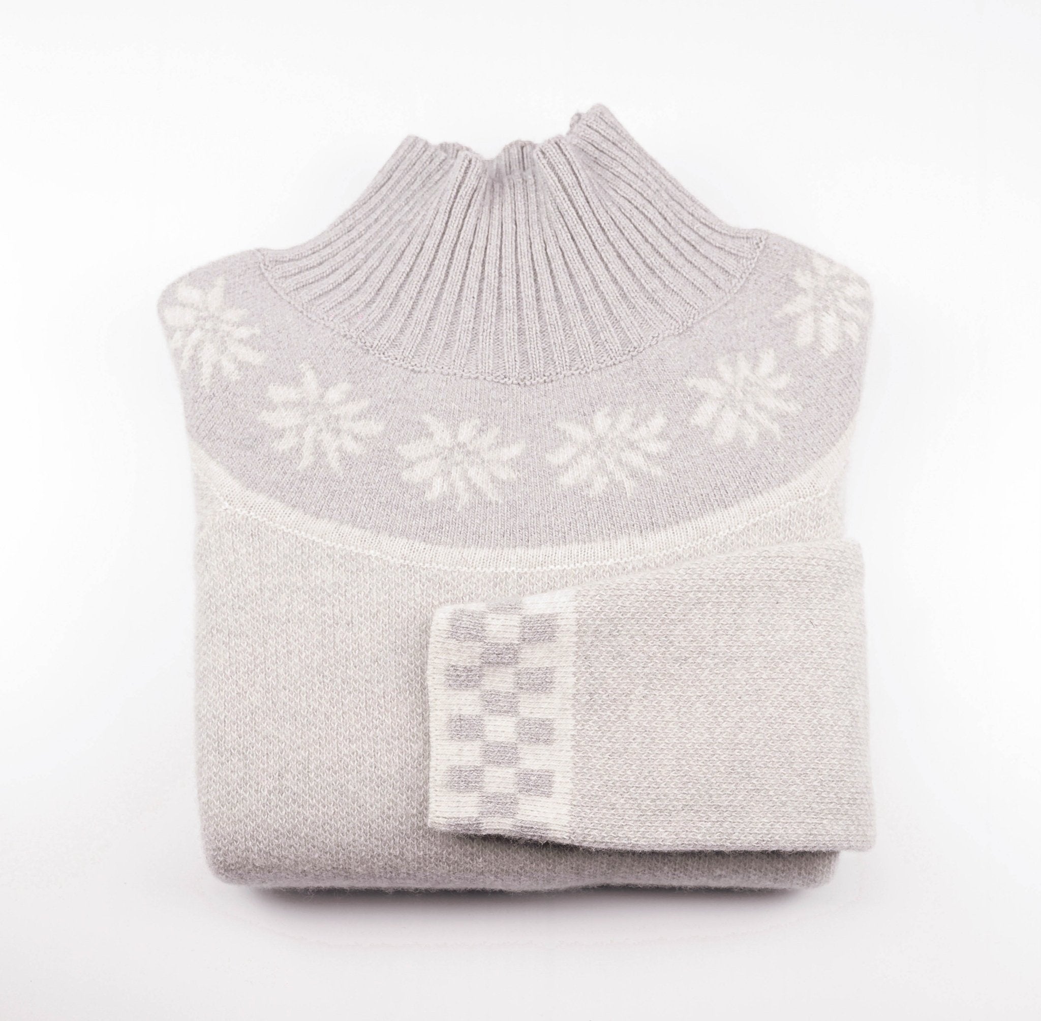 D021 ELSA - Cima BiancaMerinoWool#MerinoKnitwear#OutdoorKnitWear