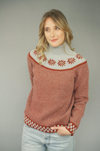 D021 ELSA - Cima BiancaMerinoWool#MerinoKnitwear#OutdoorKnitWear