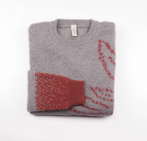 D022 ERIKA - Cima BiancaMerinoWool#MerinoKnitwear#OutdoorKnitWear