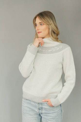 D024 EVA - Cima BiancaMerinoWool#MerinoKnitwear#OutdoorKnitWear
