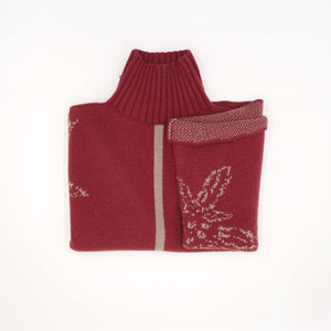 D055 HILDE - Cima BiancaMerinoWool#MerinoKnitwear#OutdoorKnitWear