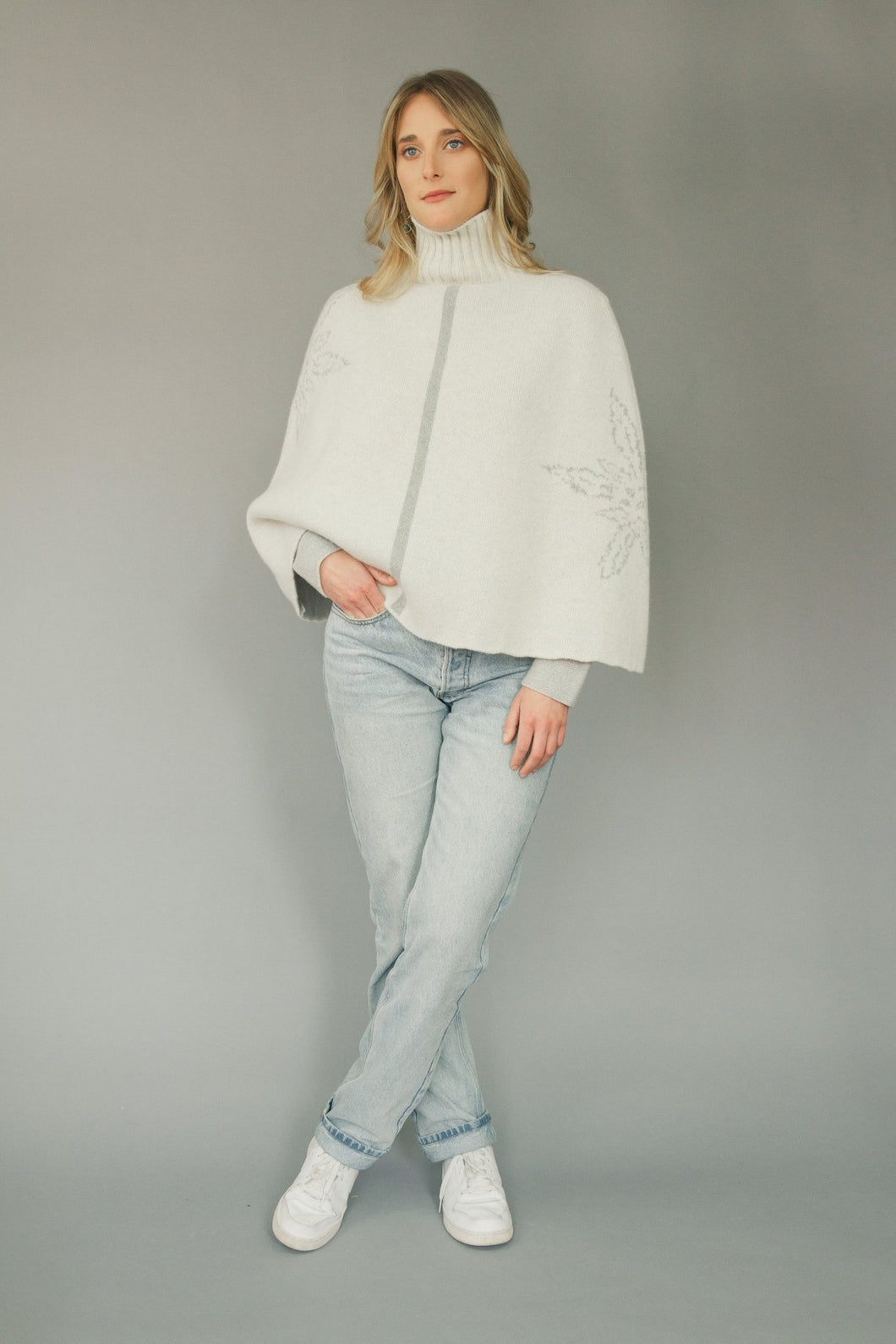 D055 HILDE - Cima BiancaMerinoWool#MerinoKnitwear#OutdoorKnitWear
