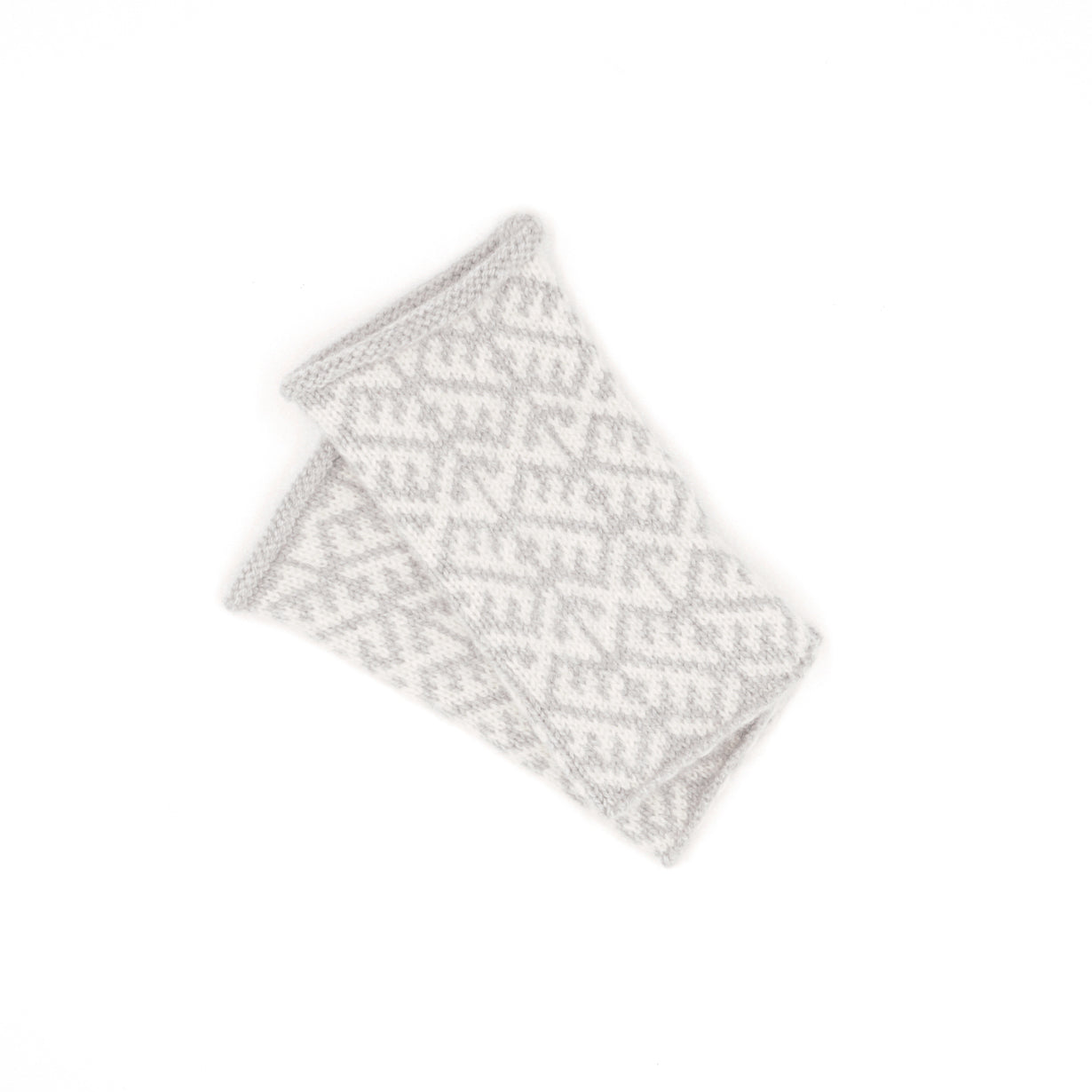 Wool Gloves | Sustainable | Nature | Cruelty-free outerwear | White and Grey | Still life | Product shot